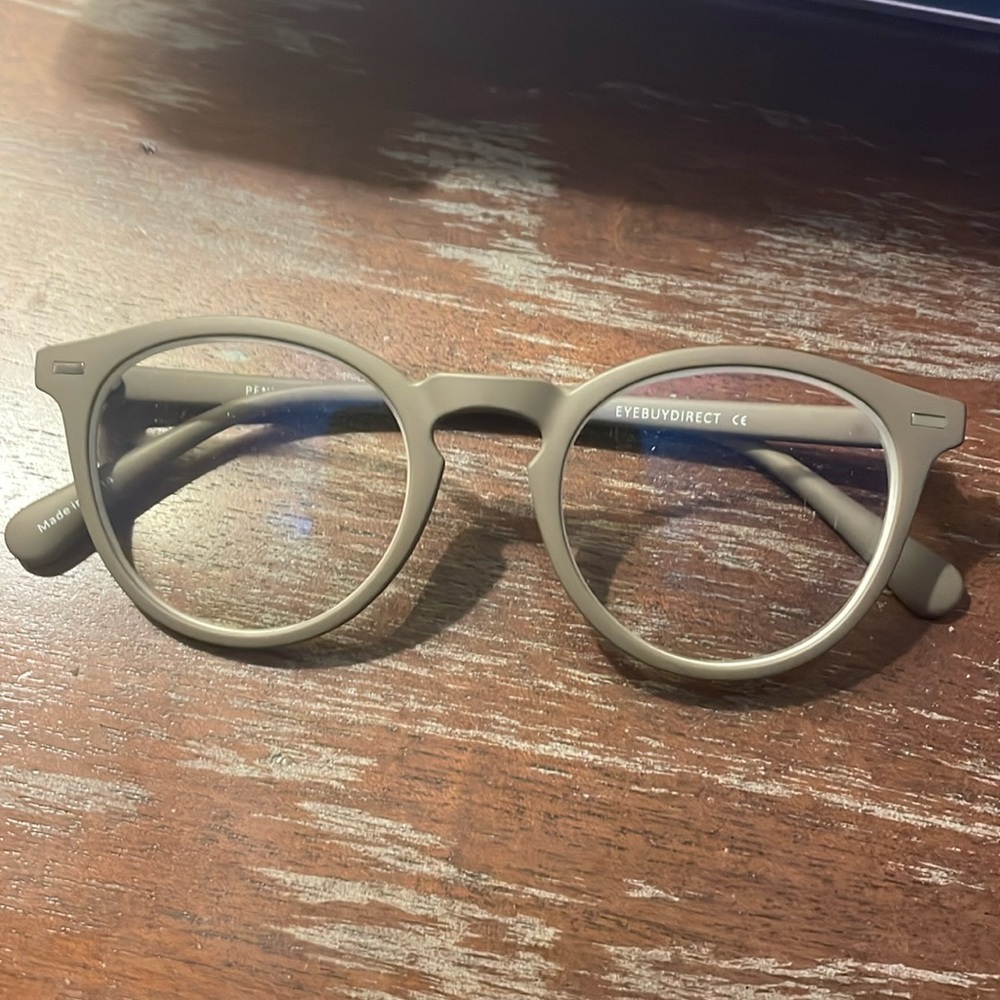 EyebuyDirect Peninsula c4 gray eyeglasses 48-20-154